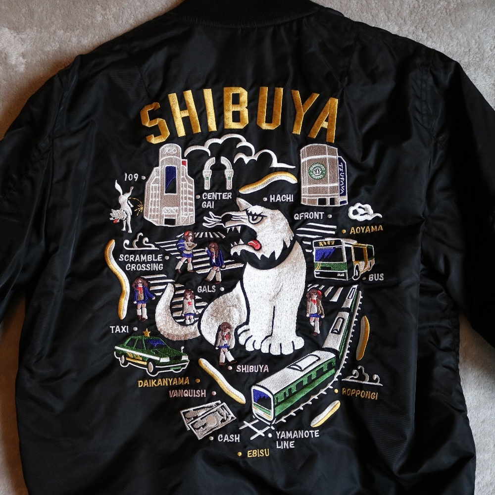VANQUISH SHIBUYA Hachiko Tribute SOUVENIR JACKET